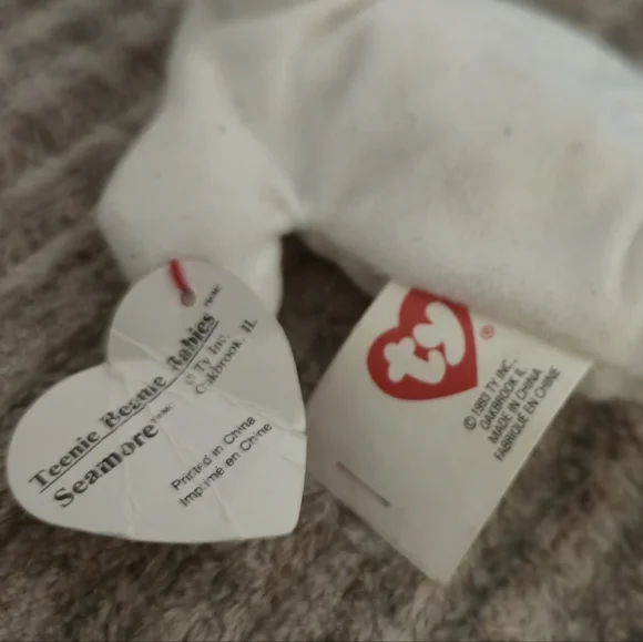 TY Beanie Baby Lot Goochy Bernie Batty Hippity Goatee Seamore 90s Vintage Set 8 - Picture 8 of 16